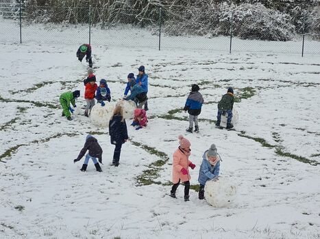 Die erste Schneepause