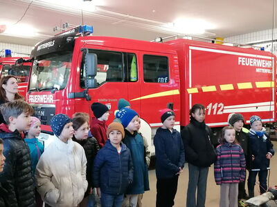 Besuch bei der Feuerwehr