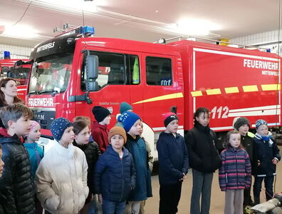 Besuch bei der Feuerwehr