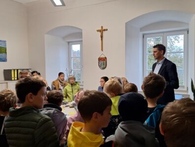 Besuch im Rathaus