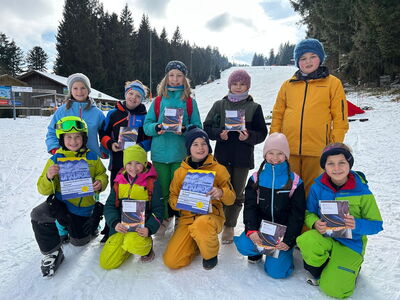Skiwettkampf der Grundschulen im Landkreis