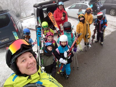 Skiwettkampf der Grundschulen im Landkreis