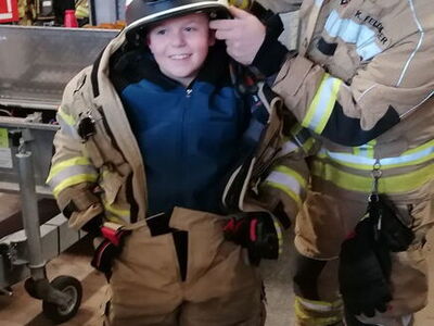 Besuch bei der Feuerwehr